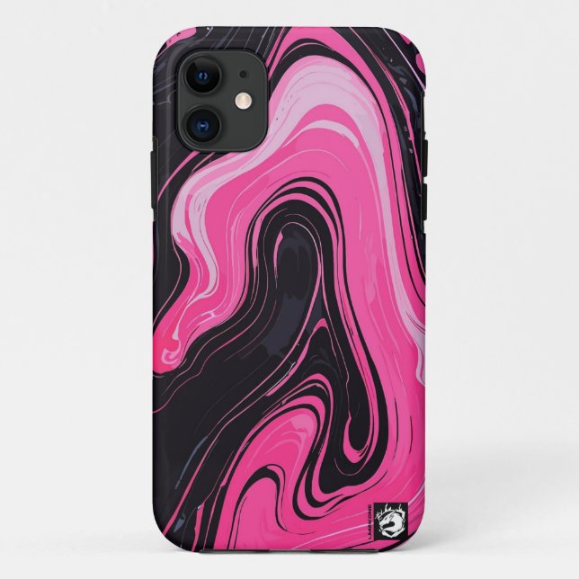 Coques Case-Mate iPhone Girly Pinky Marble (Dos)