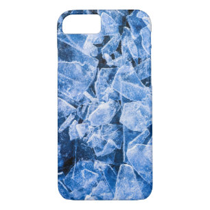 Coque iPhone 8/7 Glace bleue cassée