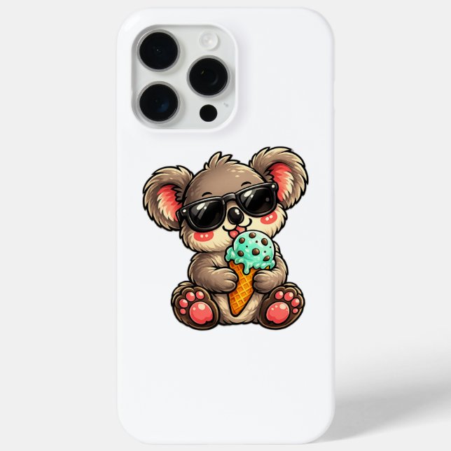 Coques Case-Mate iPhone Glace Cool Koala (Verso)