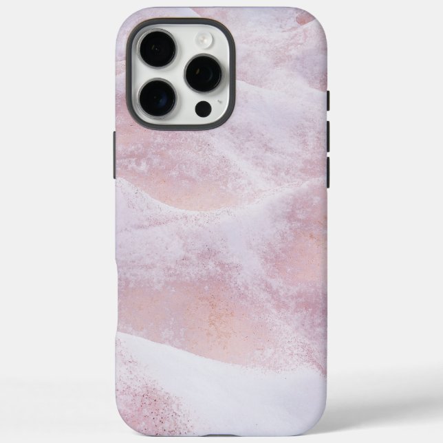 Coques Case-Mate iPhone Glace et neige texturée (Verso)