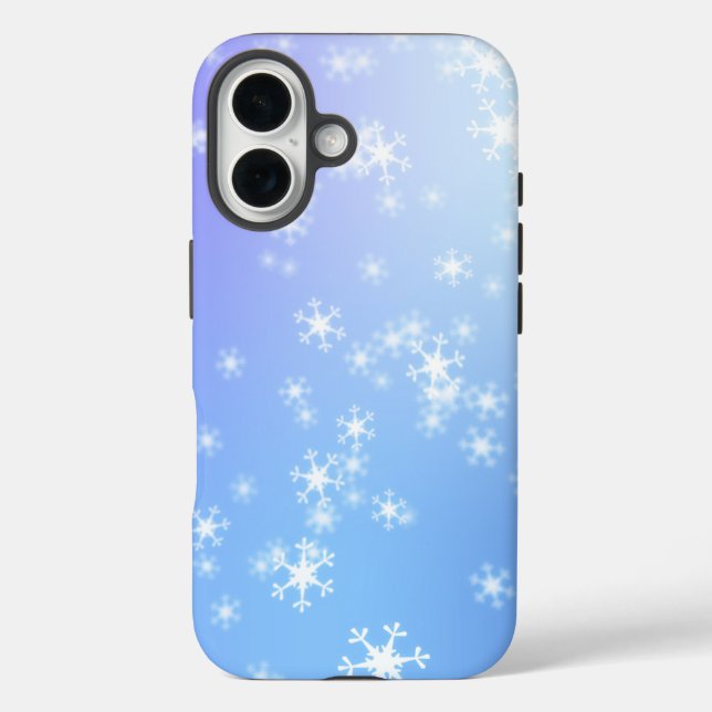 Coques Case-Mate iPhone Glace et neige texturée (Verso)