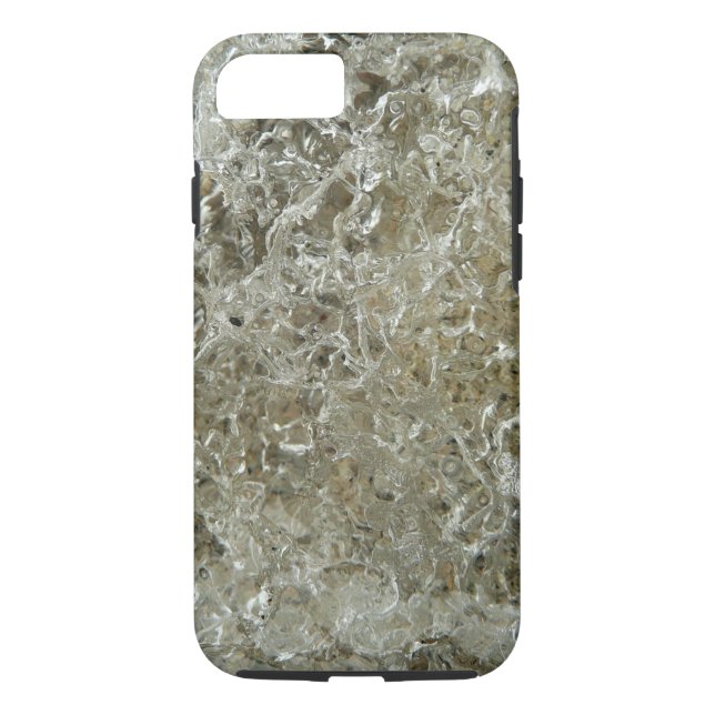 Coques Case-Mate iPhone Glace glaciaire Texture nature Abstraite (Dos)