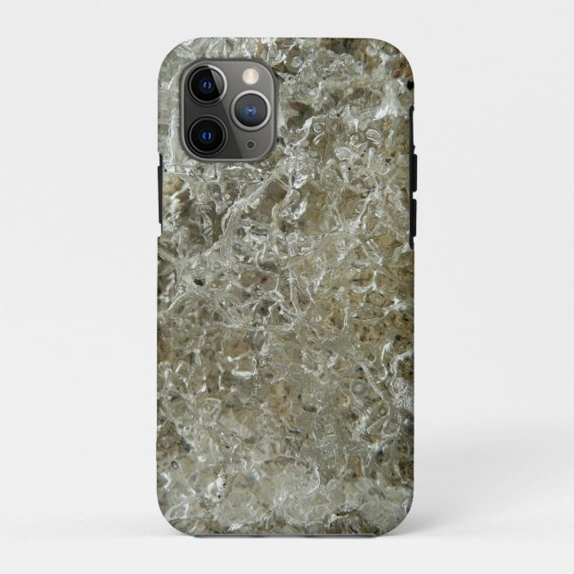 Coques Case-Mate iPhone Glace glaciaire Texture nature Abstraite (Dos)