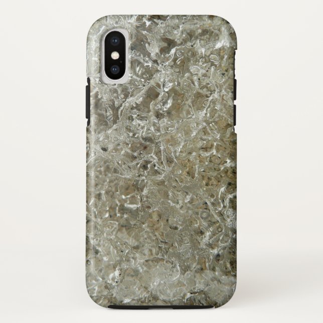 Coques Case-Mate iPhone Glace glaciaire Texture nature Abstraite (Dos)