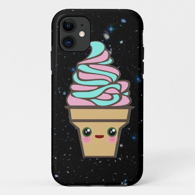 Coques Case-Mate iPhone Glace Kawaii Rave Dans L'espace (Dos)