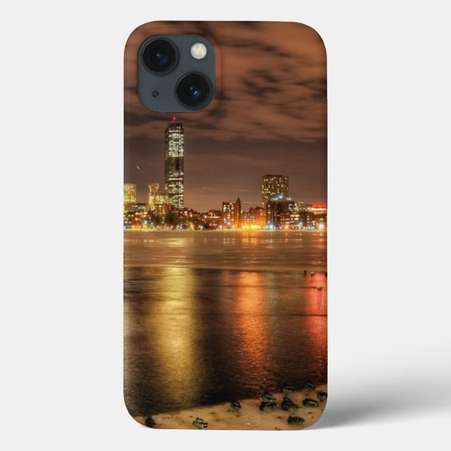 Coques Case-Mate iPhone Glace partiellement fondue sur Charles River à (Verso)