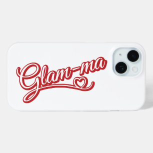Coque Pour iPhone 15 Glamma rouge/blanc blanc