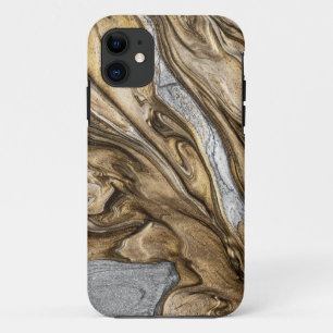 Case-Mate iPhone Case glamour 002 couleurs marron liquide
