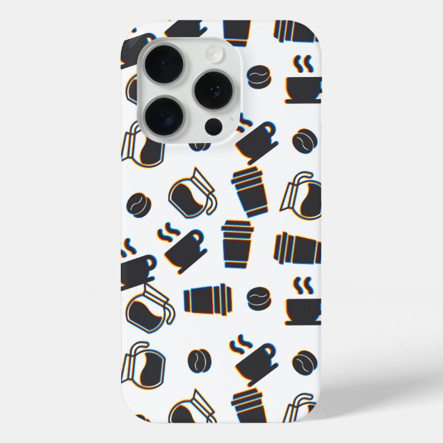 Coques Case-Mate iPhone Glitch café (Verso)