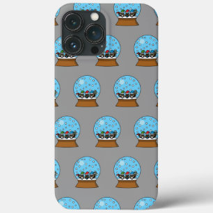 Case-Mate iPhone Case Globe des neiges avec trois Chouettes Gnomes
