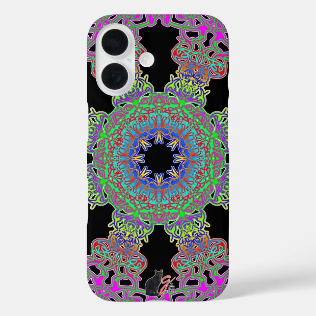 Coques Case-Mate iPhone Glyphe du spectre d'incandescence