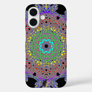 Coque Pour iPhone 16 Glyphe Inspiration Spectra