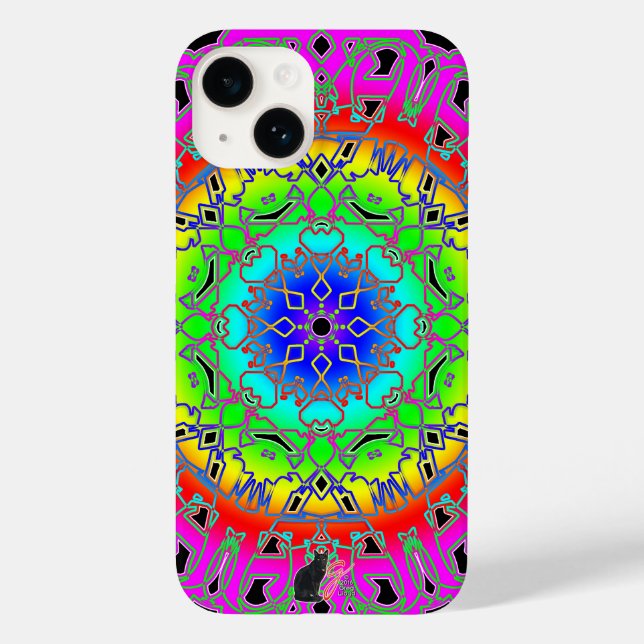 Coques Case-Mate iPhone Glyphe Spectra Fort (Verso)