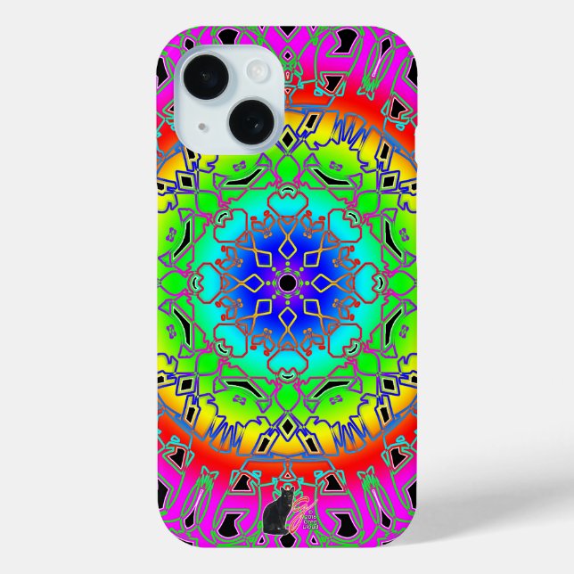 Coques Case-Mate iPhone Glyphe Spectra Fort (Verso)