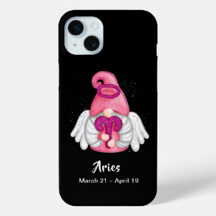 Coque iPhone 15 Mini Gnome Aries Astrologie Signal Angel