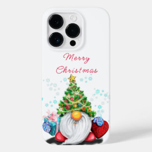 Coque Pour iPhone 14 Pro Gnome avec cadeau de Noël pour vous