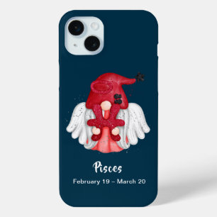 Coque iPhone 15 Mini Gnome Pisces Astrologie Signal Angel