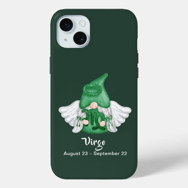 Coques Case-Mate iPhone Gnome Virgo Astrologie Signal Angel (Verso)