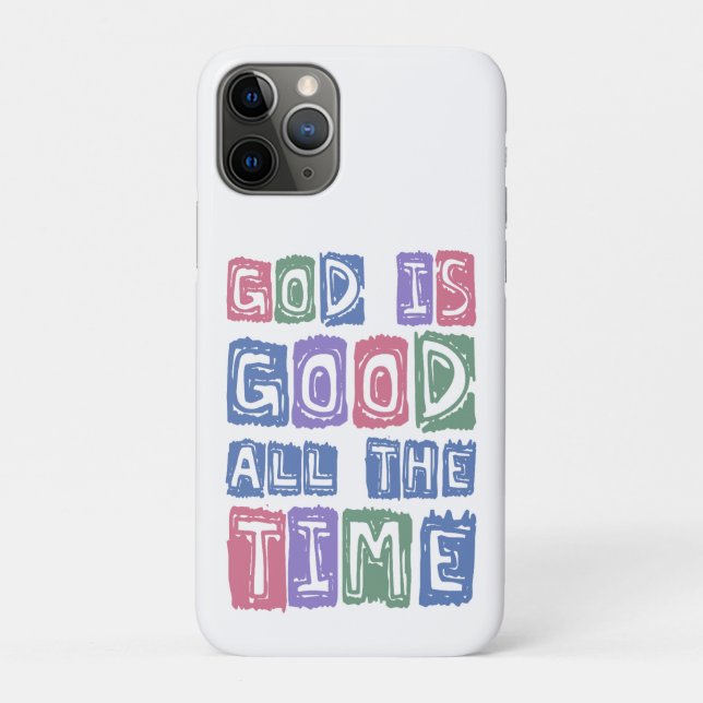 Coques Case-Mate iPhone God is good All the time Retro faith (Dos)