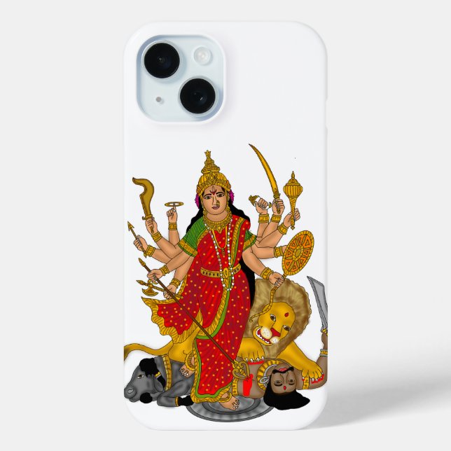 Coques Case-Mate iPhone Goddess Durga Phone Case (Verso)