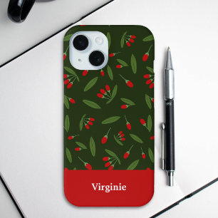 Coque Pour iPhone 15 Goji Motif