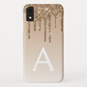 Case-Mate iPhone Case Gold Bling  Monogramme de Parties scintillant park