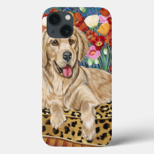 Etui iPhone 13 Golden Boy Retriever