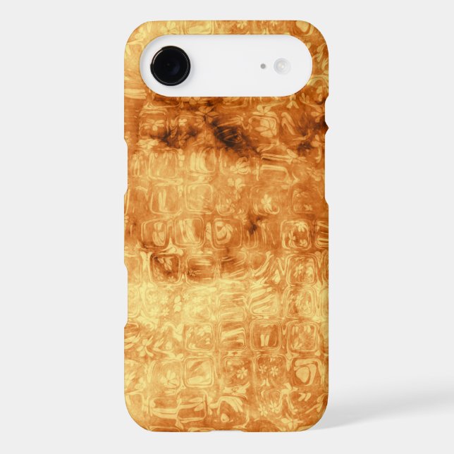 Coques Case-Mate iPhone Golden Daisy Reflections Abstrait (Verso)