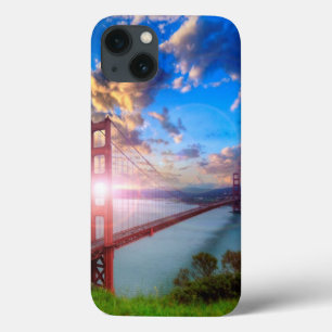 Etui iPhone 13 Golden Gate Sunrise