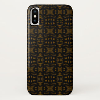 Case-Mate iPhone Case Golden Obsidian Tribal Ikat Pattern