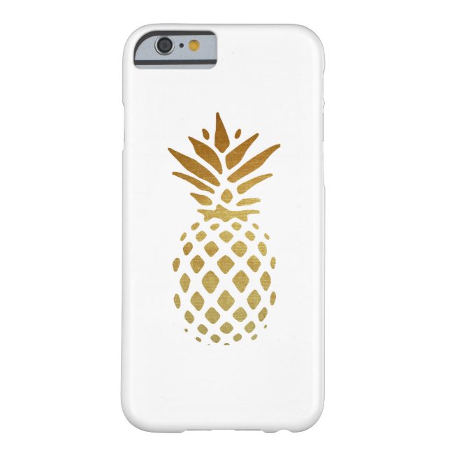 Coques Case-Mate iPhone Golden pineapple, Fruit en or (Dos)