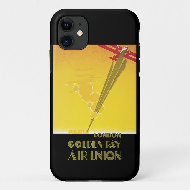 Coques Case-Mate iPhone Golden Ray ~ Union aérienne (Dos)