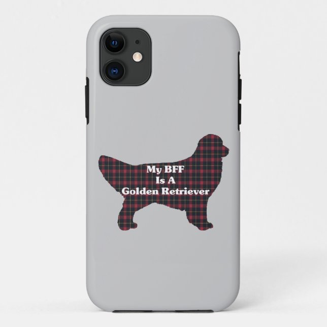 Coques Case-Mate iPhone Golden Retriever BFF (Dos)