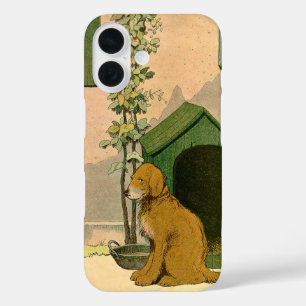 Coques iPhone 16 Golden Retriever et Dog House