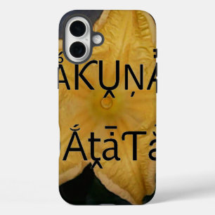 Coques iPhone 16 Plus Golden Star Hakuna Matata