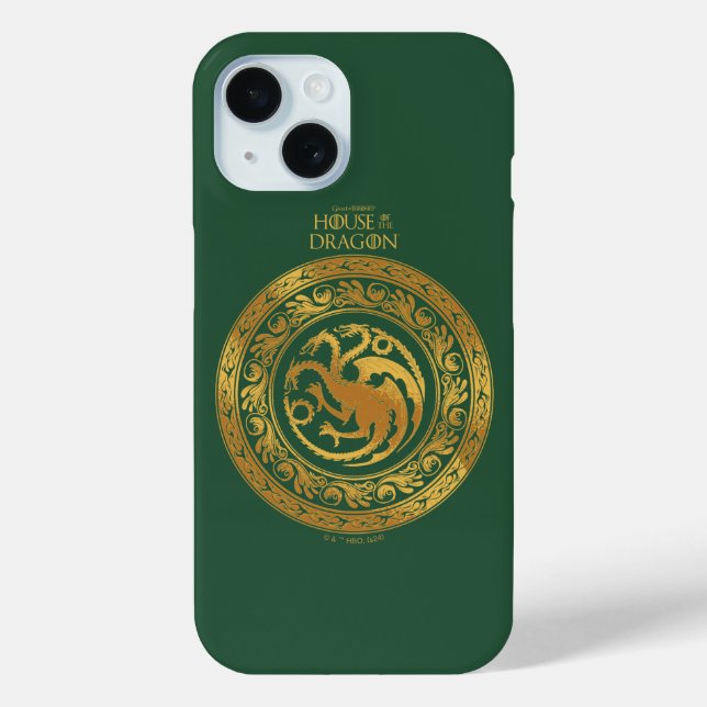 Coques Case-Mate iPhone Golden Targaryen Crest (Verso)