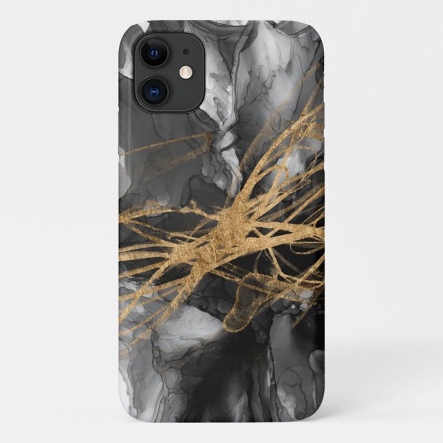 Coques Case-Mate iPhone Golden Vortex I (Dos)