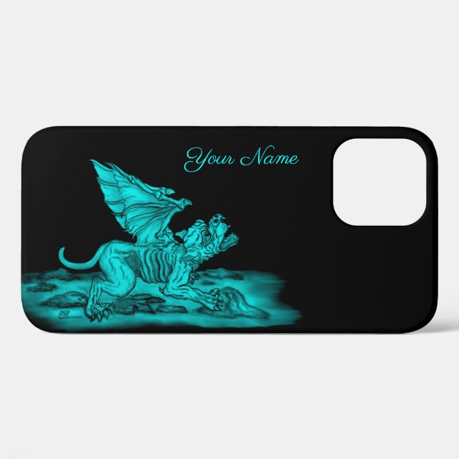 Coques Case-Mate iPhone Golem Gargoyle (Verso (horizontal))