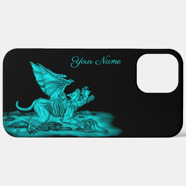 Coques Case-Mate iPhone Golem Gargoyle (Retour (horizontal))