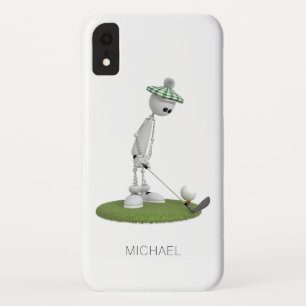 Case-Mate iPhone Case Golf Cartoon Teoff Nom personnalisé Golf