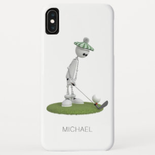 Case-Mate iPhone Case Golf Cartoon Teoff Nom personnalisé Golf