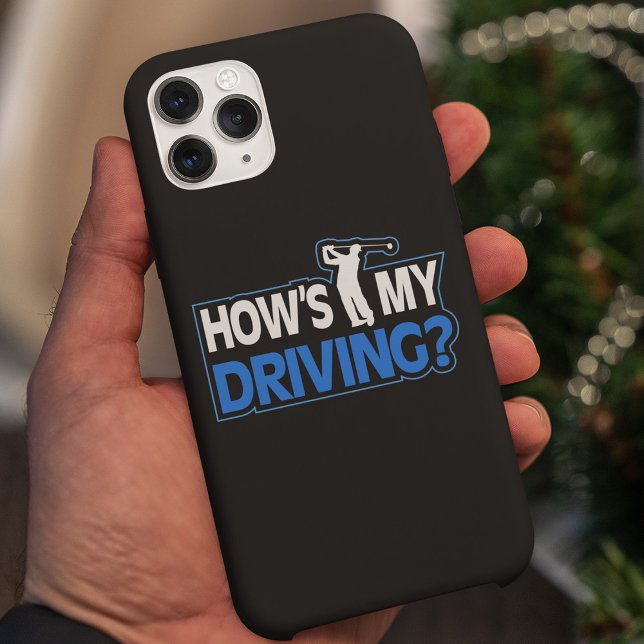 Coques Case-Mate iPhone Golf Pun - Comment est ma conduite (Créateur téléchargé)