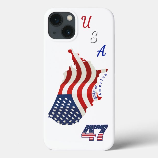 Coques Case-Mate iPhone Golfe d'Amérique USA 47 (Verso)