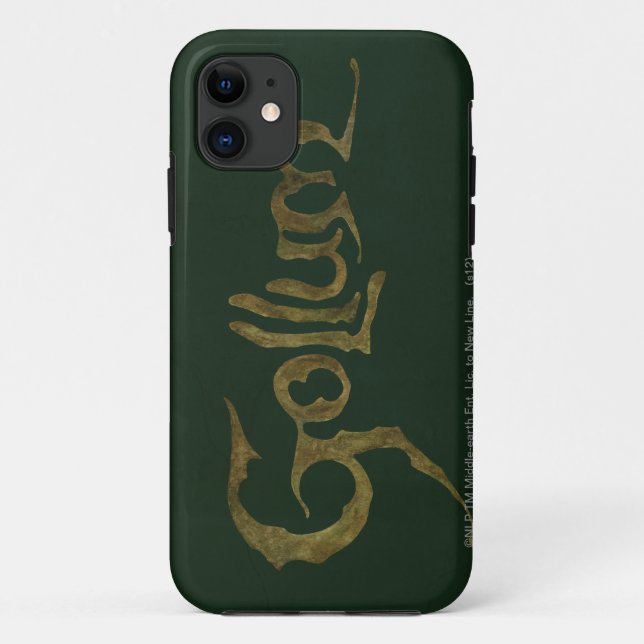 Coques Case-Mate iPhone GOLLUM™ Nom - Texté (Dos)