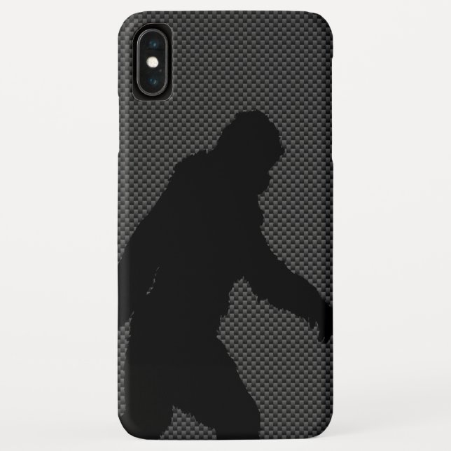 Coques Case-Mate iPhone Gone Squatching for on Carbon Fibre Print (Dos)