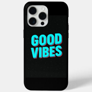 Coque iPhone 15 Pro Max GOOD VIBES - Personnalisé