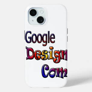 Coque Pour iPhone 15 Google Design