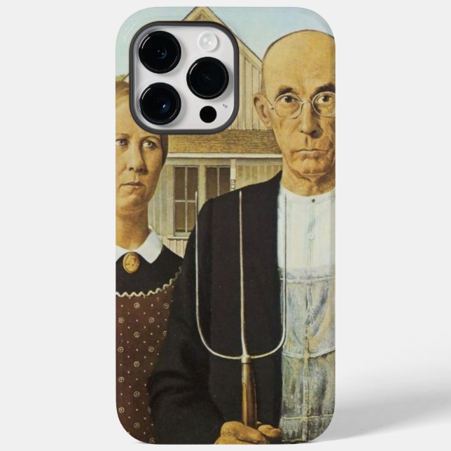 Coques Case-Mate iPhone gothique américain (Verso)