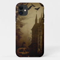 Gothique/Halloween/automne/citrouille