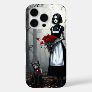 Coques iPhone 16 Pro Gothique Robot Girl